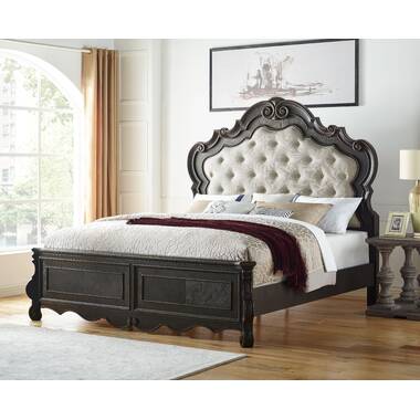 Charmond king deals upholstered sleigh bed